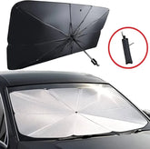 Universal Foldable Car Windshield Sun Shade Umbrella | UV Protection & Heat Insulation
