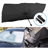 Universal Foldable Car Windshield Sun Shade Umbrella | UV Protection & Heat Insulation