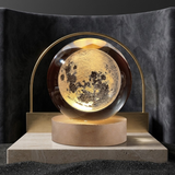 3D Galaxy Crystal LED Night Lamp
