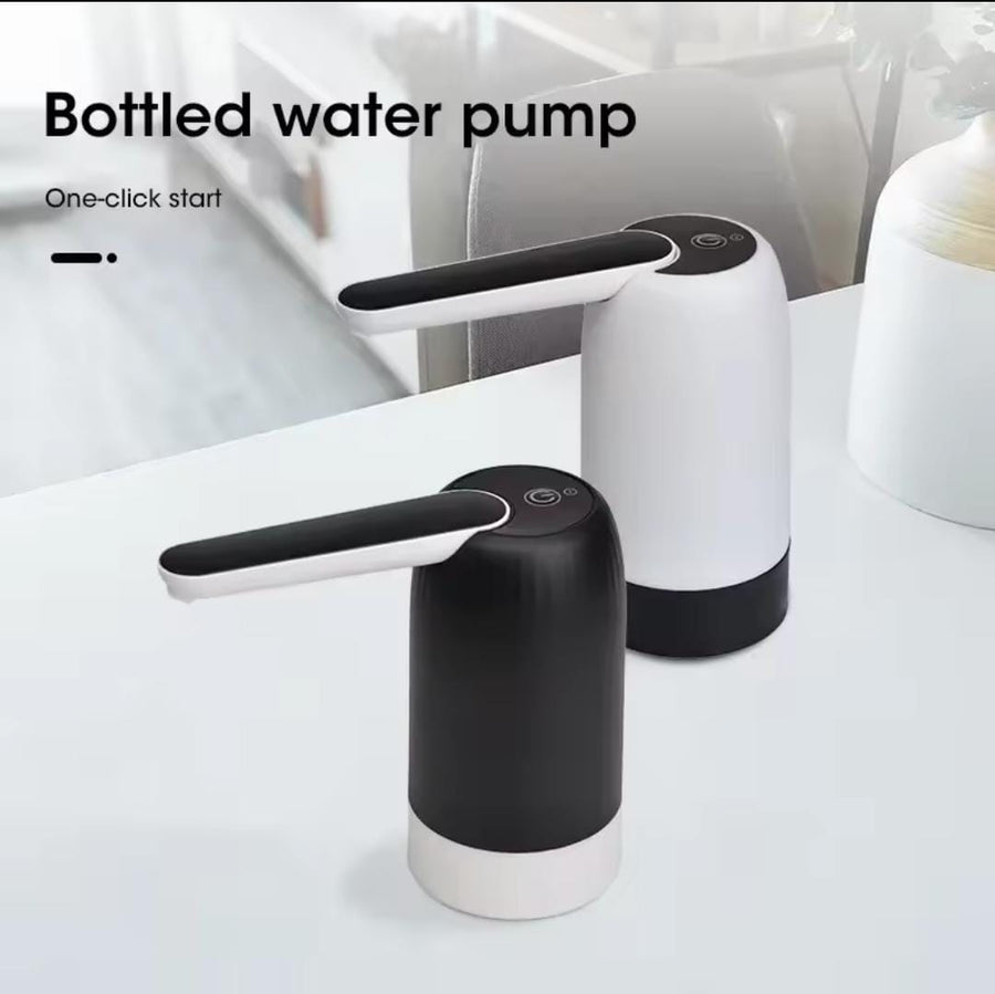 Automatic Electric Water Bottle Pump | USB Rechargeable One-Touch Gallon Dispenser