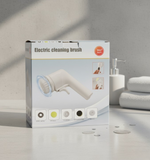 360° Electric Cleaning Brush with 3 Interchangeable Heads | Rechargeable Multi-Purpose Power Scrubber