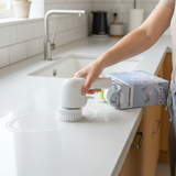 360° Electric Cleaning Brush with 3 Interchangeable Heads | Rechargeable Multi-Purpose Power Scrubber