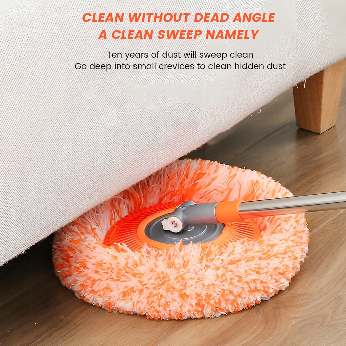 360° Spin Microfiber Floor Cleaning Mop Set
