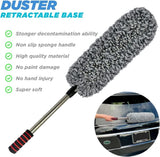 Premium Microfiber Car Duster | Scratch-Free Car Cleaning Brush