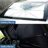 Universal Foldable Car Windshield Sun Shade Umbrella | UV Protection & Heat Insulation