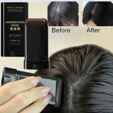 Hair Color Comb Stick – Instant Root Touch-Up, Waterproof & Sweatproof Hair Dye Comb | Black & Brown