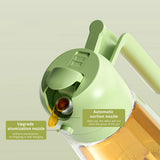 2-in-1 Oil Sprayer Bottle for Kitchen | Premium Oil Dispenser Spray Bottle for Cooking, BBQ & Air Fryer