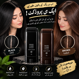 Hair Color Comb Stick – Instant Root Touch-Up, Waterproof & Sweatproof Hair Dye Comb | Black & Brown